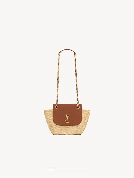 Saint Laurent Handbags - MINi MANON RAFFIA YSL BAG